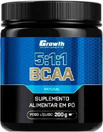 Embalagem de BCAA Growth Supplements