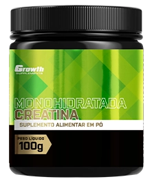 Creatina Monohidratada 100g Growth Supplements