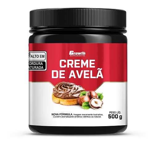 Foto do produto CREME DE AVELÃ 500GR - GROWTH SUPPLEMENTS